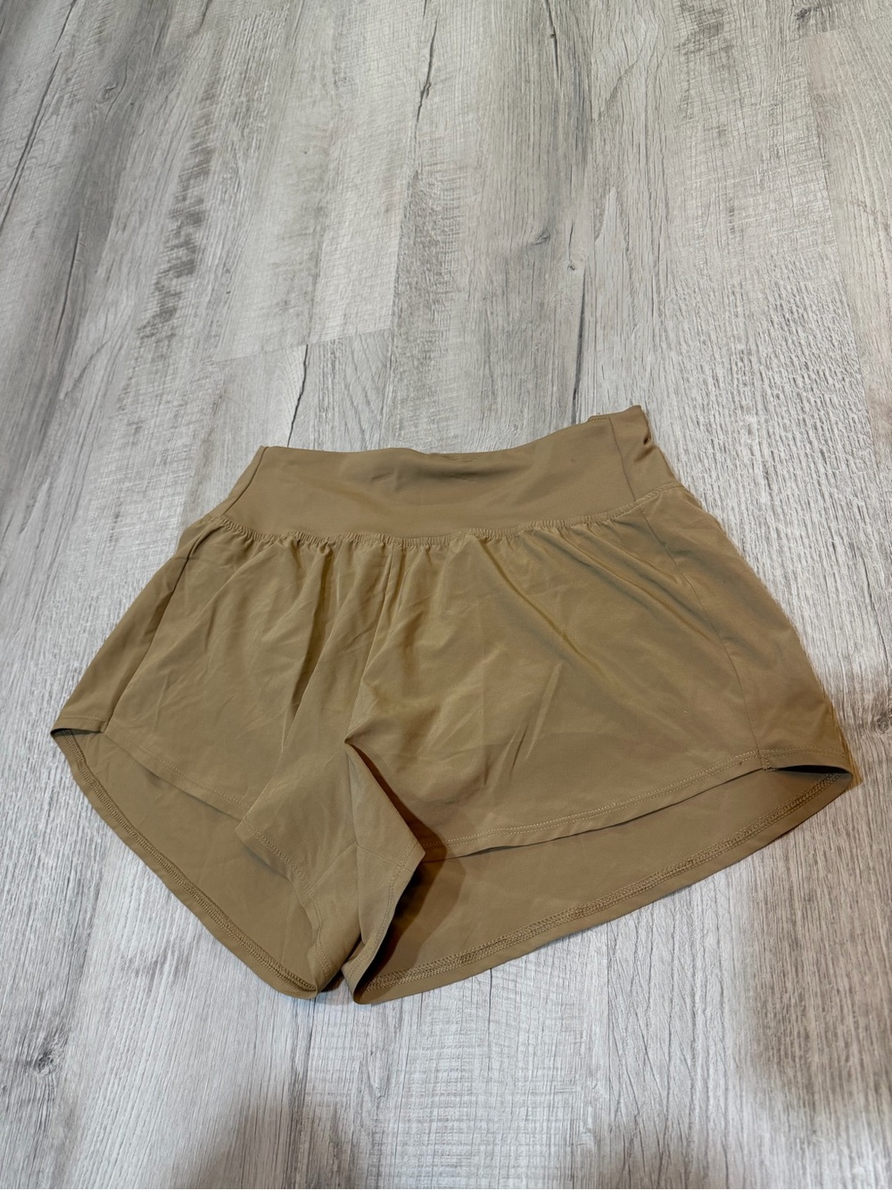 DSG Women's Athletic Shorts in Tan